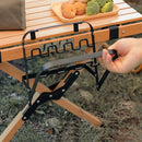 Portable Garbage Bag Holder Table Garbage Bag Holder for Camping Picnic Barbeque