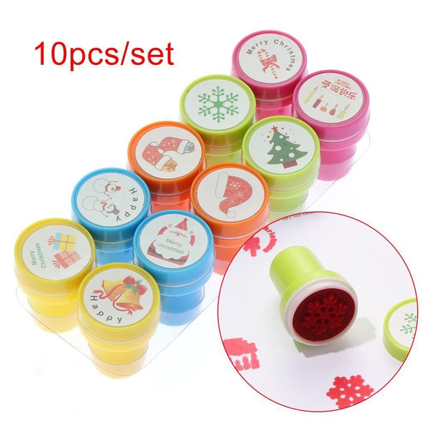 Decorations Party Gifts Xmas  Stamps Christmas Signet Seal Cartoon Stamper