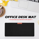 Office Computer Table Mat Keyboard Felt Laptop Cushion Mouse Pad (Black) Newly
