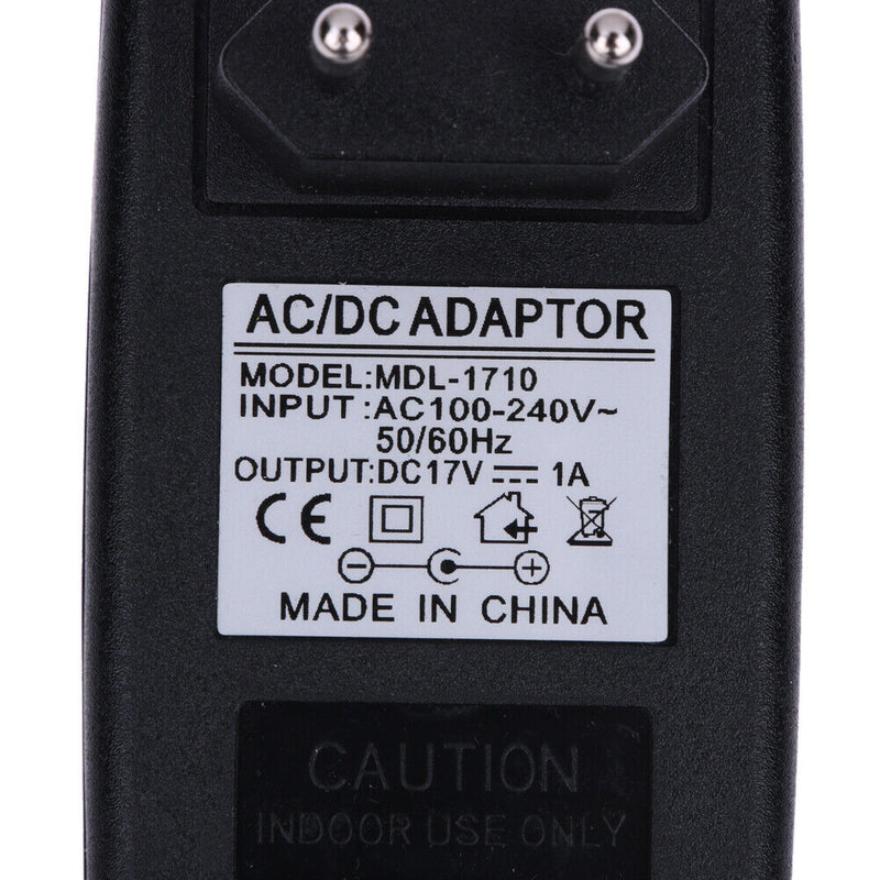 DC17V 1A Adapter AC 100V-240V to DC 17V Converter Power Supply Adapter 5.5*