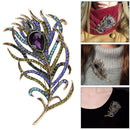 Animal Bird Pins Boho Enamel Pins  Wedding Accessories Peacock Brooches