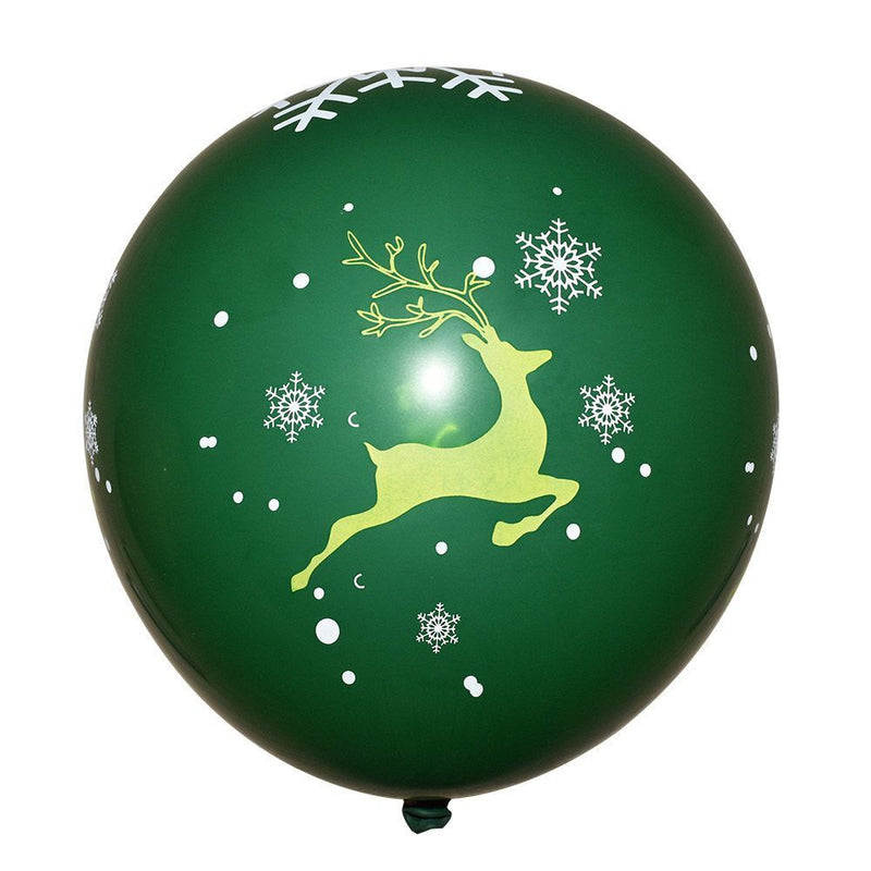 Arch Confetti Balloon Party Banner Decor Latex Balloons Set Merry Christmas