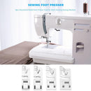 4pcs Household Rolled Hem Presser Foot for Stitch Darning Sewing Machine  Newly