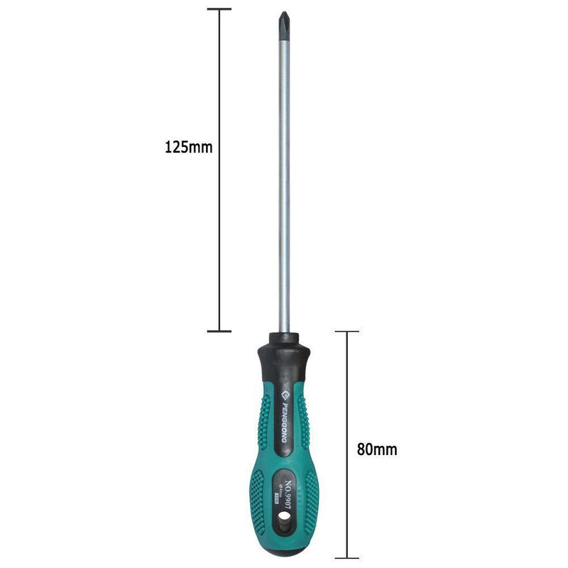 Insulated PP Handle Screwdrivers Electrician's Screw Driver (125mm/Cross) Newly