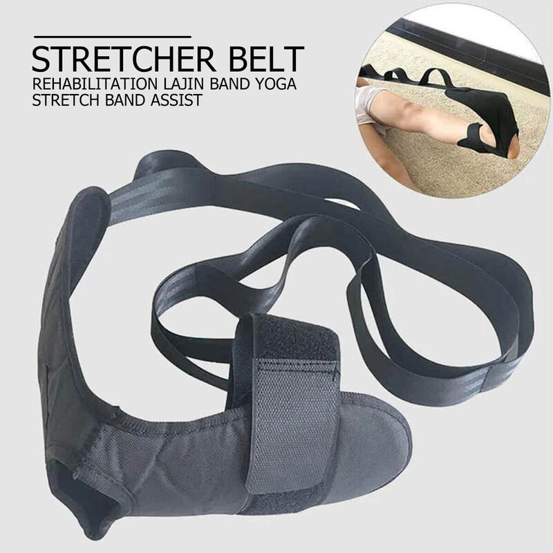 Foot Leg Ligament Flexibility Stretch Bands Fitness Yoga Exercise Pull Rope Belt