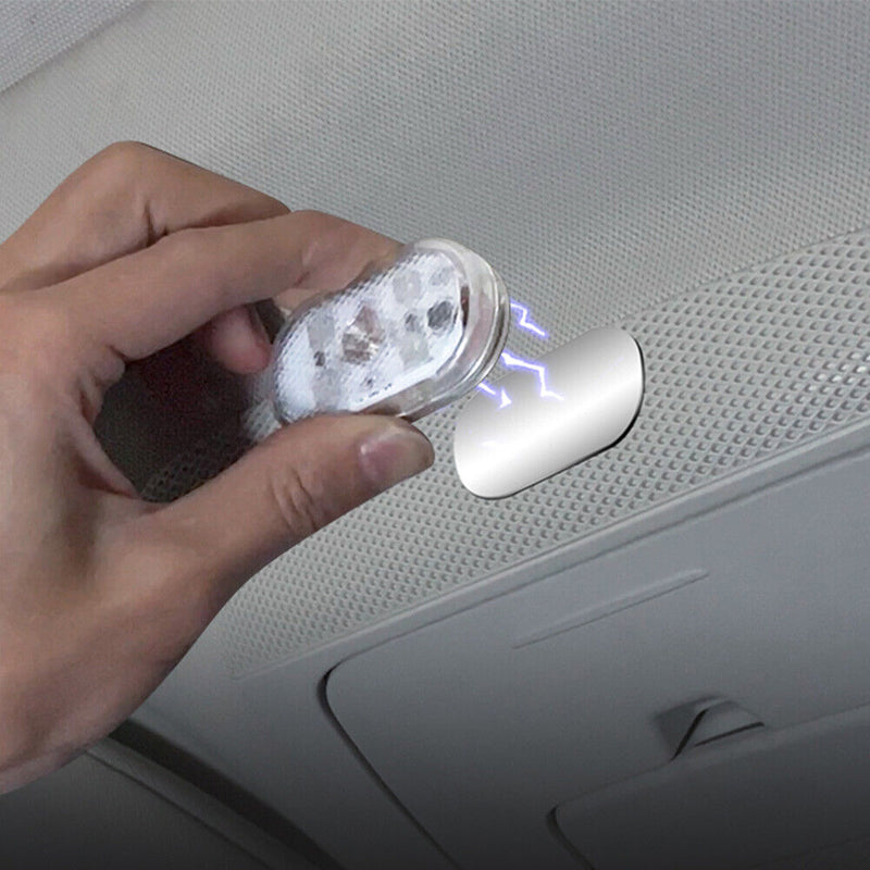 Car LED Touch Lights Wireless Auto Roof Reading Lamps for Door Trunk Storage Box