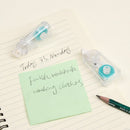 Glue Tape Dispenser Office Supplies Dots Stick Roller Double Sided Adhesive