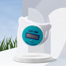 Safe Silica Gel Baby Pacifier Temp Measuring Fever Alarm (Blue Fahrenheit) Newly
