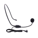 Portable Lightweight Wired 3.5mm Plug Guide Lecture Speech Headset with Mic