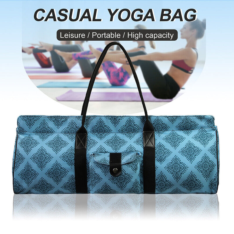 Fitness Sports Yoga Mat Bag Shoulder Pilates Pads Carrier Storage Holder