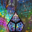 Mosaic Colorful Floor Projector Light Starry Sky Ambient Light Bedside Lamp