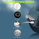 2 in 1 LED Tent Fan Rechargeable Lamp USB Charging Fan Light Without Stand