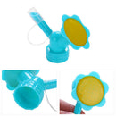 Sprinkler Nozzle Watering Bottle Water Cans for Flower Irrigation(Blue)