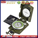 Waterproof Portable Inclinometer Compass Zinc Alloy Camping Hiking Compass