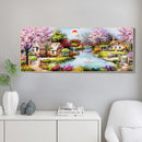 5D DIY Full Drill Diamond Painting Bridge Crane Cross Stitch Embroidery Craft