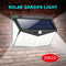 2pcs 208LED Solar Power PIR Motion Sensor Wall Light Outdoor Garden Lamp Newly