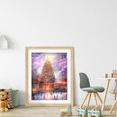 Diamond Painting 5D Full Round Drill Mosaic DIY Fantasy Christmas Tree Kit Craft