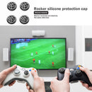 4pcs Silicone Controller Thumb Stick Grip Cap for PS5/PS4/Xbox One (Black) Newly