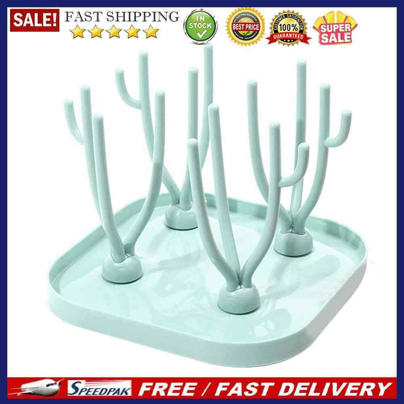 Baby Feeding Bottle Drain Drying Racks Detachable Baby Bottle Cleaning Drai