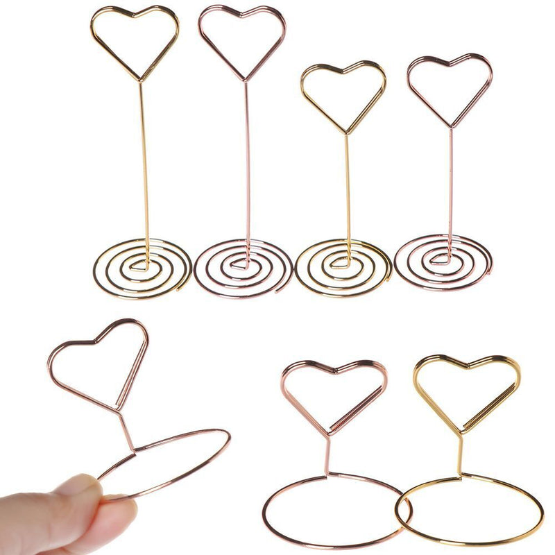 Desktop Decoration Clamps Stand Photos Clips Table Numbers Holder Place Card