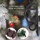 100pcs Christmas Light Clips Outdoor Light Clip Weatherproof Plastic Hooks