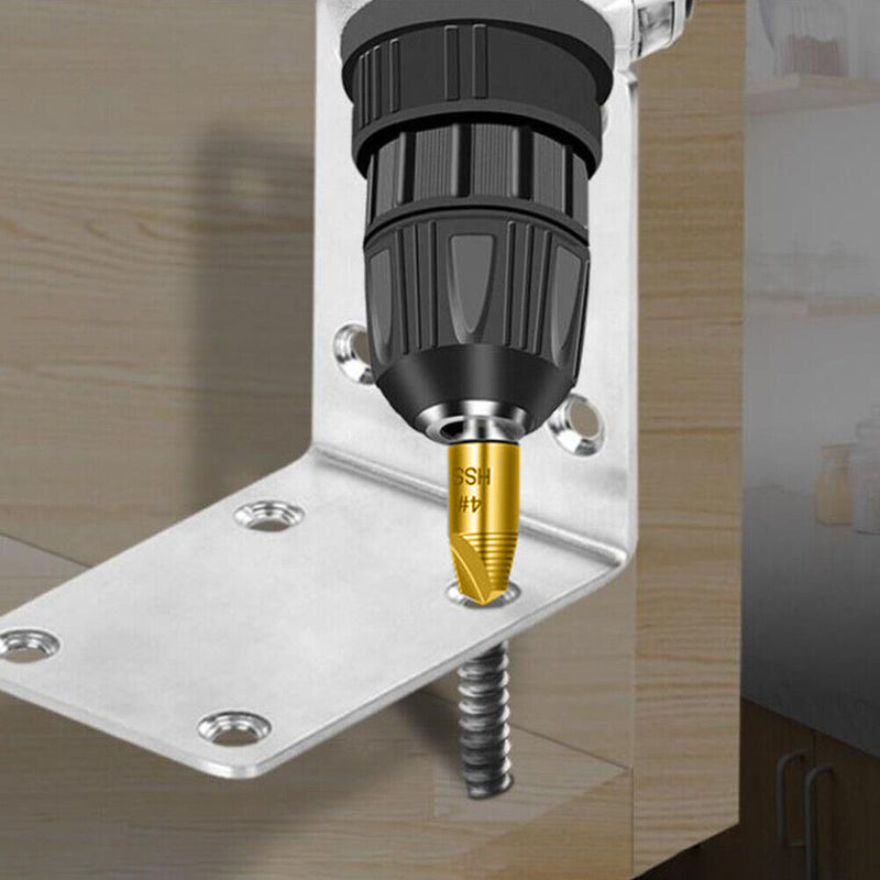 5pcs HSS 4241 Broken Screw Extractor Hex Handle Damaged Screw Bolt Remover Newly