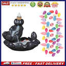 Backflow Incense Burner Ceramic Fountain Waterfall Smoke Incense Holder Censer