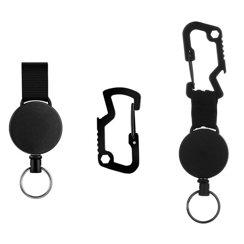 Doctor Nurse Clip ID Card Badge Holder Badge Reel Clip Retractable Keychain