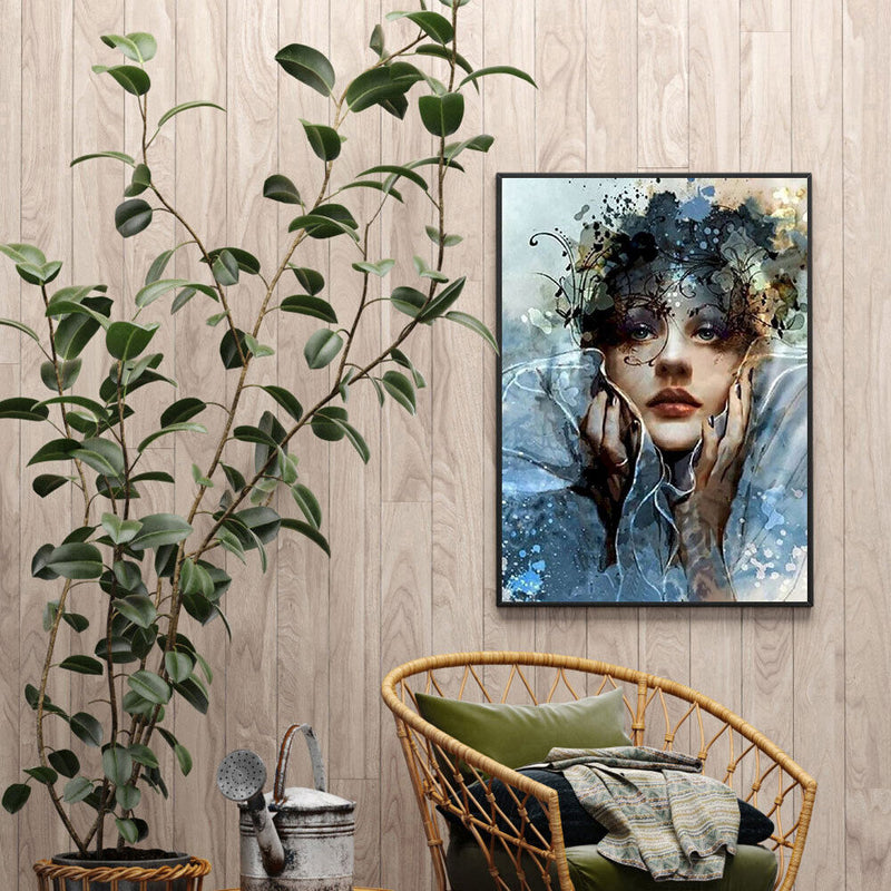 #A Summer Oil Paint By Numbers DIY Canvas Wall Art Picture Craft Home Decorati