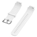 Soft Silicone Adjustable Watch Strap Wrist Band for Amazfit Verge (White)