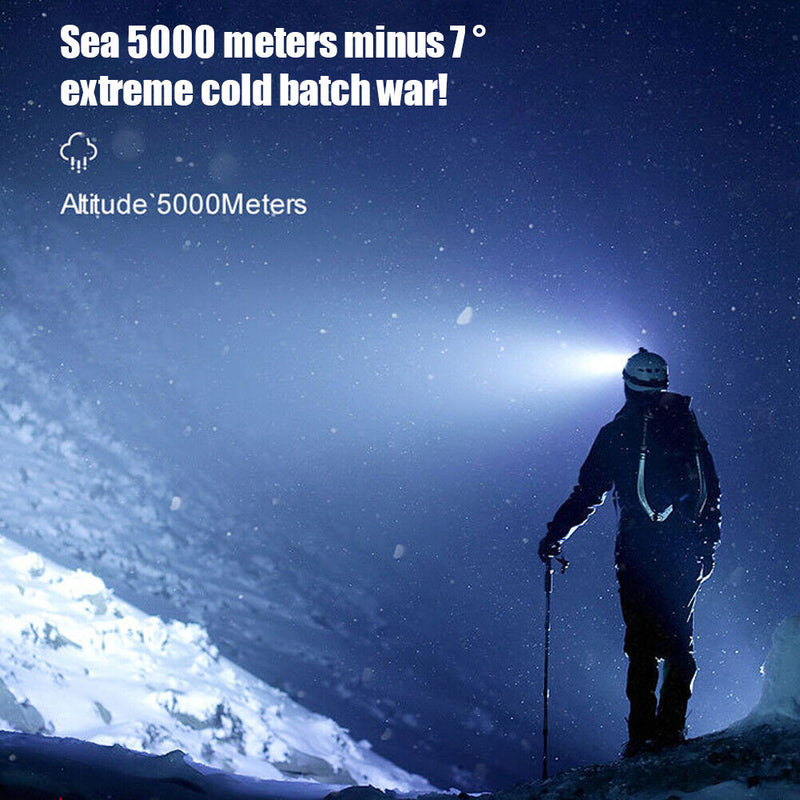 Portable Night Fishing LED Headlight Waterproof Outdoor Fishing Portable Torch