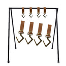 4pcs Outdoor Camping Leather Hook S Type Finishing Hook Kitchen Pot Pan Hanger