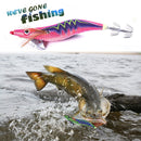 14cm 20g Luminous Wood Shrimp Fishing Lures Artificial Wobbler Bait (1)
