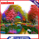 5D DIY Full Drill Diamond Painting Colorful Trees Cross Stitch Embroidery Decor