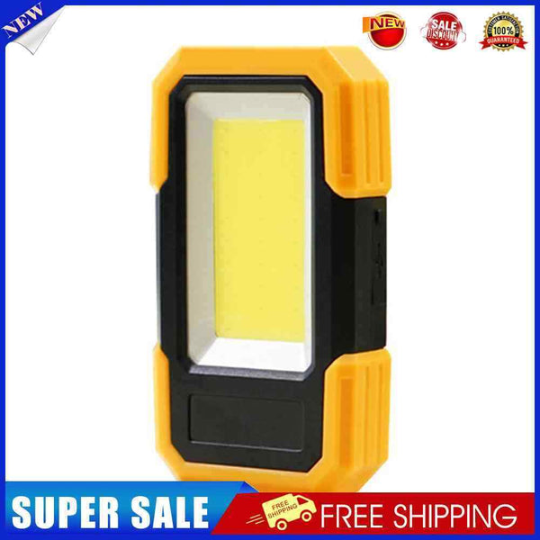 Outdoor COB Work Light USB Rechargeable Maintenance Emergency Lamp (Yellow)