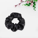 PU Leather Elastic Scrunchies Lady Hairband Rope Ponytail Holder Loop Headdre