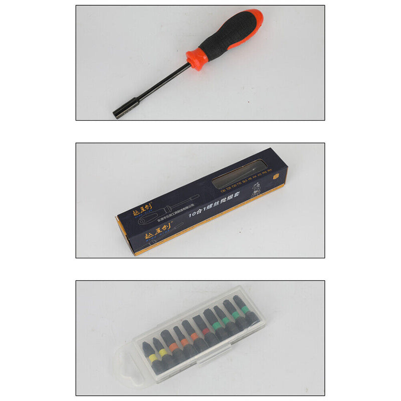 10 in 1 Batch Set Household Tools Multifunctional Screwdriver Set for Home