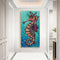 Hippocampus Oil Paint By Numbers Kits Canvas Picture DIY Wall Art Craft Color