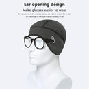 Winter Warm Outdoor Cycling Fleece Helmet Lining Cap Soft Bike Riding Skiing Hat