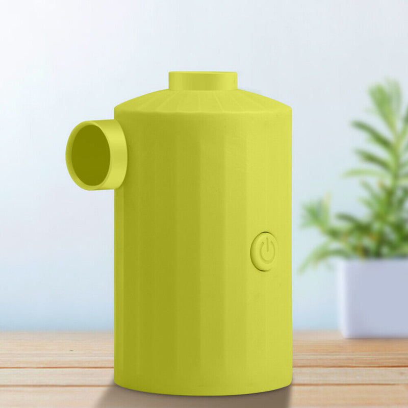 3600mAh Electric Mini Pump Power Bank for Inflatable Beds Mattress (Green) Newly