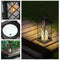 Waterproof LED Solar Powered Hanging Candles Lantern Lights Garden Outdoor Lamps