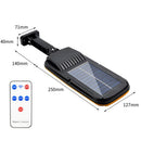 Light 160 LED Solar Street Light PIR Motion Sensor Lamp Smart Remote Control