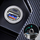 5A Dual USB Fast Charging Mobile Phone 30W Mini Car Charger Parts (QC+PD) Newly