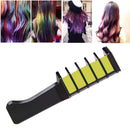 Practical Pro Salon Fast Coloring Hair Chalk Dyeing Combs Temporary Hair Cr