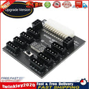 4pin+6pin ATX Power Supply Breakout Board Adapter for Mining PC Connector Newly