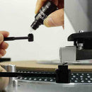 Turntable Stylus Cleaning Liquid Round Carbon Fiber Record Brushes Player S1B5