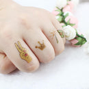 12pcs Cartoon Horse Waterproof Temporary Tattoo Stickers Children Body Art Newly