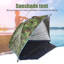 Outdoor Sunshelter Tent Camping Picnic Open Awning Beach Tent (Camouflage) Newly
