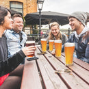 4pcs Creative Acrylic Liquor Divider Liquor Dispenser Glass for Party (A) Newly