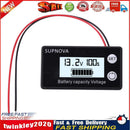 Battery Capacity Indicator Lead Acid Lithium Voltmeter for Motorcycle (A) Newly